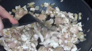 Жульен с Курицей и грибами в лаваше. Быстрая и хрустящая закуска.