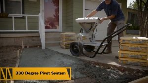 Mud Mixer Cement Mixer  120-Lb. Hopper Capacity Model# MMXR-3221