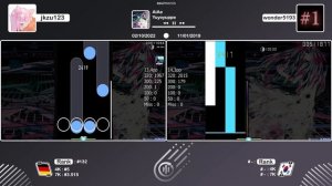 [osu!mania] jkzu123 vs wonder5193 // Yuyoyuppe - AiAe [Wafles' SHD]