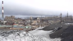 Nikel' / Никель (Russia) - Nickel factory and surroundings