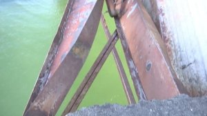 ?Ракета, которая попала 26.04. в мост через Днестровский лиман, и последствия обстрела.