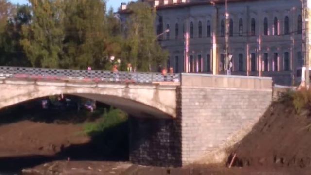 Ремонт моста 3*10 в Вологде сентябрь 2018 смотреть онлайн