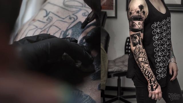 Как заживает разная краска. Делимся опытом. Максим Primo. смотреть онлайн