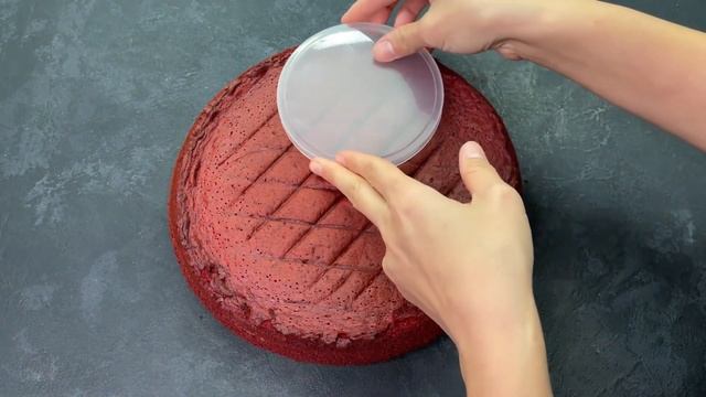 Торт "Красный Бархат".ТОРТ СЕРДЦЕ? БЕЗ специальных форм!!! RED VELVET CAKE