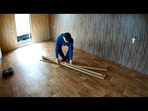 Половой вопрос закрыт. Полы в дачном доме своими руками. Линолеум на пол дачного дома постелен.