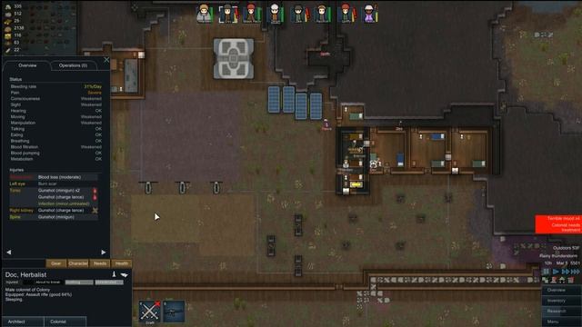 Rimworld Impossible V11 Episode 30 Best Laid Plans (Gameplay / Playthrough / 1080p60 ) смотреть онлайн