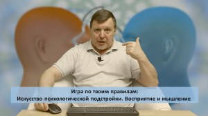 Искусство психологической подстройки  Восприятие и мышление