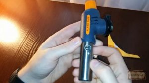 Газовая горелка (Flame Gun) в пластиковом корпусе из Китая (aliexpress)