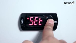 Carel Easy Freeze Digital Controller Change the Set Point Temperature