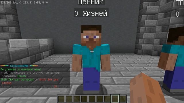 Citizens CMD плагин настройка в Minecraft Plugin Tutorial/Overview
