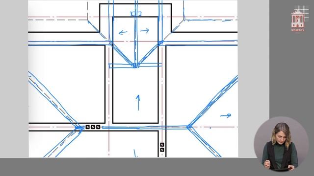 План стропильной системы. Часть 2 смотреть онлайн
