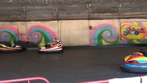 Аттракцион бамперные машинки, автодром и машинка с педалями для NataTusya в парке аттракционов