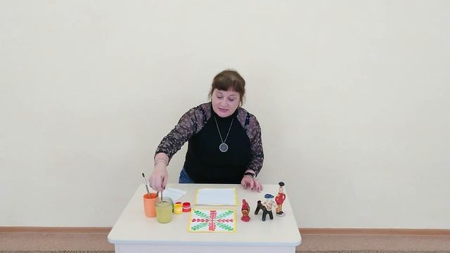 Королёва Галина. Моё Онлайн - занятие. Ознакомление детей с филимоновской росписью. смотреть онлайн