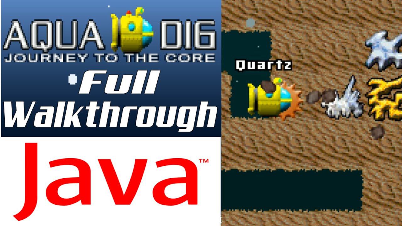 Aqua Dig JAVA GAME (Viva La Mobile 2007 year) FULL WALKTHROUGH