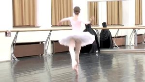 Визитка - балерина Евгения Образцова