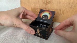 Музыкальная шкатулка Кошмар перед Рождеством. Music box Nightmare Before Christmas