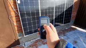 Солнечные батареи для Освещения гаража (Ч.2) Замеры.