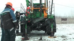 Геомаш: Статическое зондирование на буровой установке ПБУ-2