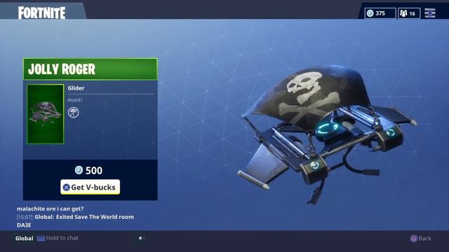 New Jolly Rodger Glider Fortnite Battle Royale Winter Update смотреть онлайн