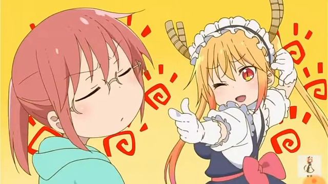 Аниме Дракон горничная Кобаяши сан смотреть онлайн