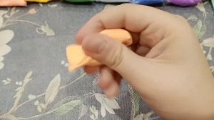 Как сделать радугу из воздушного пластилина🌈