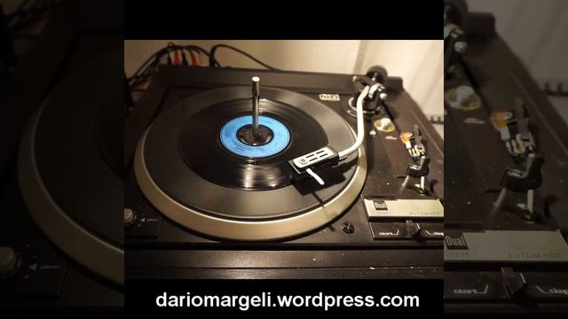 Hans Hartz vinyl record  Musik Aus Der Ferne. on  Dual 1235 Turntable Schallplatte Plattenspieler