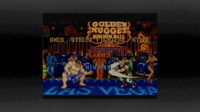 STREET FIGHTER II sur Super Nintendo Test
