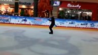 Цигун на льду: элемент "Скольжение без движения"
