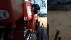 Дизельный минитрактор трактор с коробкой от Мт ДНЕПР УРАЛ К750. ПЕРЕЛОМКА