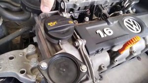 Проверка работы клапана вентиляции картерных газов КВКГ