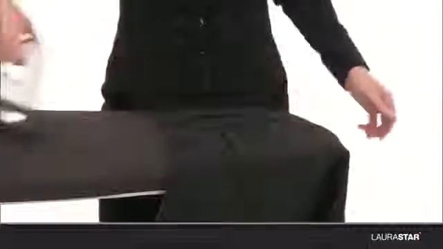 Как гладить брюки на гладильных системах LauraStar смотреть онлайн