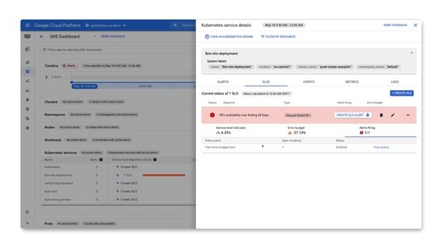 Manage GKE services with Cloud Operations смотреть онлайн