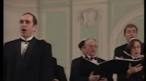 The Moscow Male Jewish Cappella, Rachmaninov Hall of the Moscow Tchaikovsky Conservatoire, Part 1