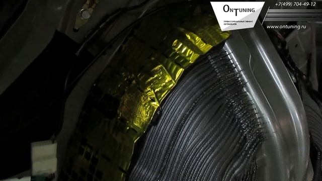 Правильная шумоизоляция арок автомобиля