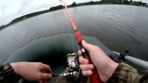 Рыбалка на озере Тосканка.