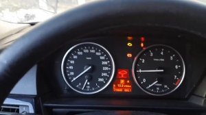 Запуск бмв е60 на холодную