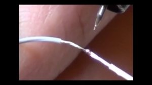 Сварка тонкого провода