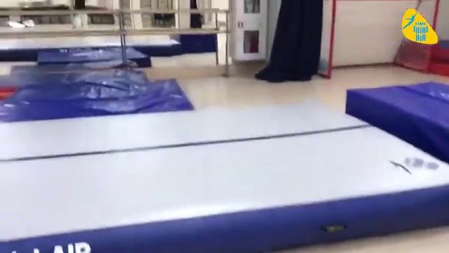 Надувная акробатическая дорожка TimeTrial AIR. Отзыв от клиента смотреть онлайн