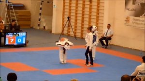 ТХЭКВОНДО ВТФ. ПЕРВЕНСТВО РОССИИ СРЕДИ КАДЕТОВ. ДЕВУШКИ 59 кг. БОЙ №321