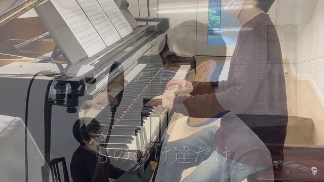 大学で出会った友達と「もののけ姫」一緒に演奏しました　Vocal:山川愛渡 Piano:山家有翔