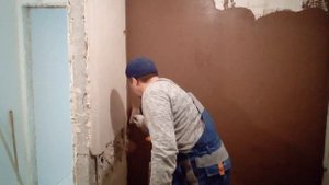 Гидроизоляция на цементной основе на гипсовую штукатурку. Вопреки всему
