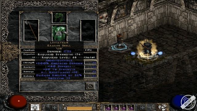 Diablo 2: билд вихревой варвар ( immortal king ww barbarian )