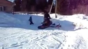 Самодельный снегоход с двигателем от скутера 150 кубов! двигателт 157qmj.
