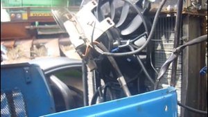 Почему трактор МТЗ 1221 греется. Установка электро вентиляторов с нивы на трактор.