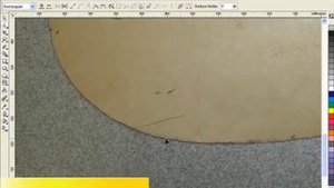 Оцифровка лекал с помощью программы CorelDraw. Обрисовываем лекало