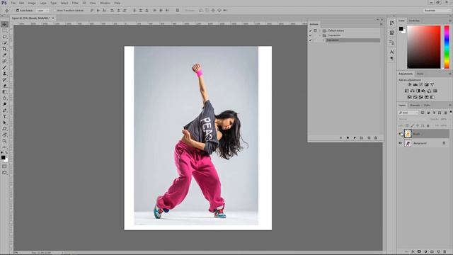 Impression Photoshop Action Tutorial смотреть онлайн