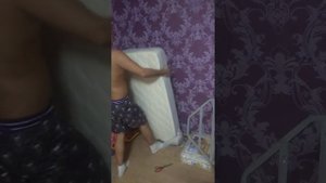 Ремонт (замена) пружинного блока дивана клик-кляк Филатофф на беспружинный матрас Экосон 130х65х15с