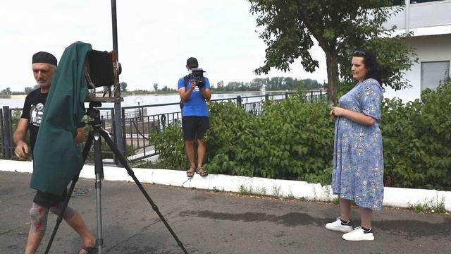 "Бурлацкий на Волге". Съёмка в Казани