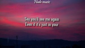 Taylor Swift - Wildest Dreams (Lyrics)