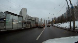 Улицы Москвы. Район Строгино. Январь 2023